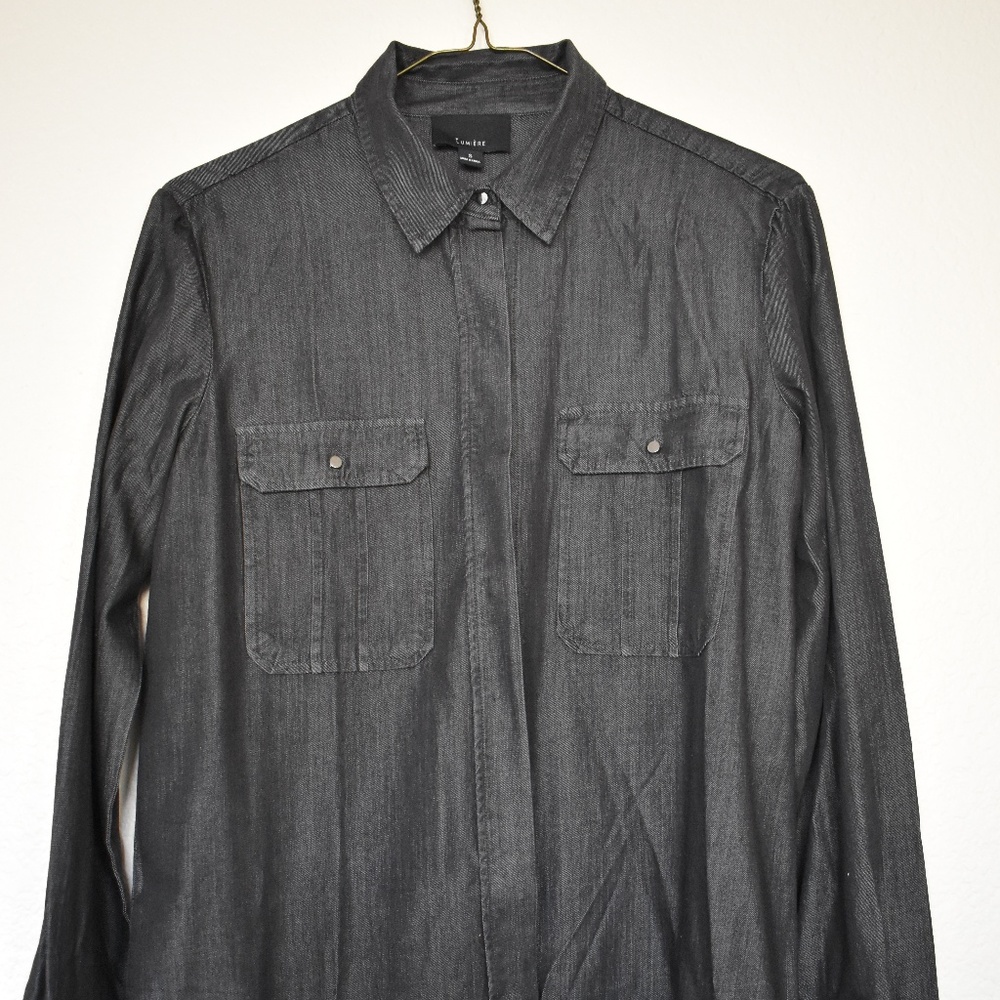🌸3x$25🌸 Lumiere Black button down Shirt